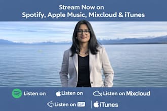promote your spoitfy music apple music mixcloud podcast itunes music streaming