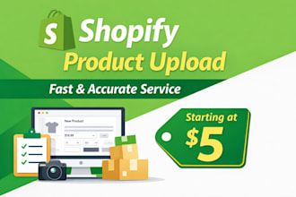 upload products to your shopify store
