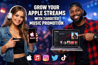grow your apple streams with targeted music promotion