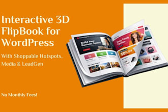 create an interactive 3d flipbook with shoppable hotspots for wordpress