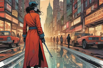 do a charcter of comic or design your comic character