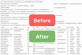 scrape websites and extract data from any source