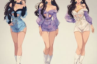 drawing sfw and nsfw in anime manga or comics style
