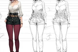 draw amazing nsfw or sfw anime style illustration