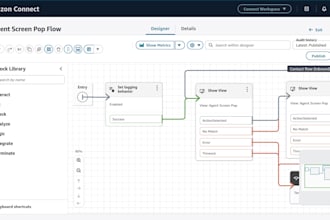 set up and optimize your amazon connect with ai, IVR, lex bot, CRM and analytics