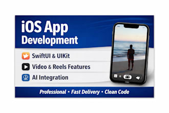 develop a professional ios app using swiftui or uikit