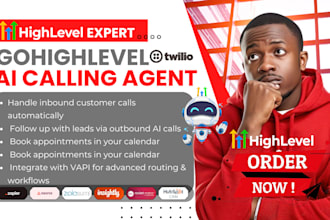 setup ghl ai calling agent ghl voice ai ghl automation ghl expert ai chatbot