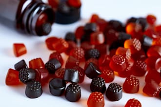 formulate custom gummies and jelly supplement or candy product development