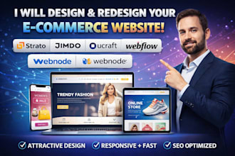 build strato jimdoucraft webflow webnode jimdo ecommerce website design redesign