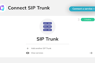auto dailer sip trunk for inbound and outbound call did number sms sender