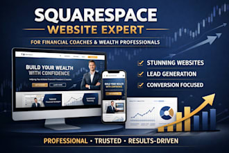 design squarespace website for spiritual coach, mentor, speaker