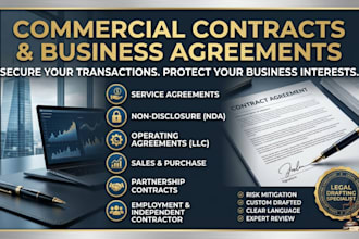 draft professional commercial contracts and business agreements