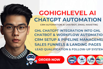 setup gohighlevel chatbot, ghl chatgpt integration, ghl expert ghl saas snapshot