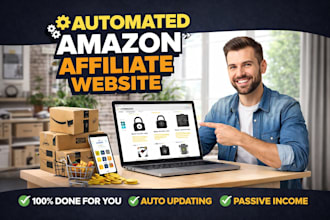 build an amazon affiliate website with SEO, amazon API and passive income system