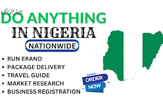 do anything in nigeria and outside nigeria run errand business virtual assistant