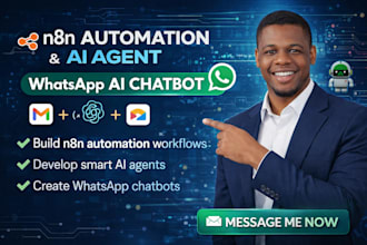 n8n automation n8n workflow whatsapp ai chatbot n8n ai agent n8n api integration