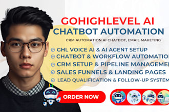 setup gohighlevel chatbot automation ghl ai integration ghl expert ghl ai agent