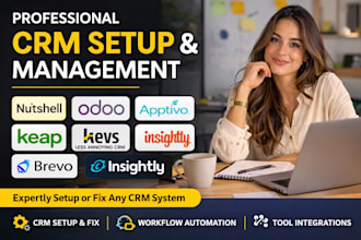 fix setup nutshell odoo apptivo keap less annoying brevo nsightly any crm