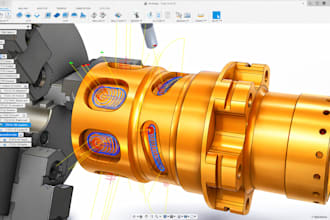 do 3axis and 4axis cnc programming, fusion 360 cam and g code for machining