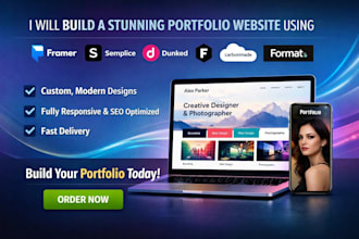 build framer semplice dunked fabrik carbonmade format readmag portfolio website