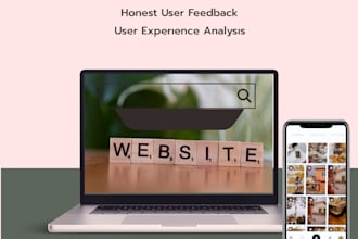 do website or app testing and user experience analysis