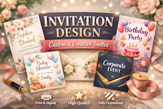 create digital invitation for any function