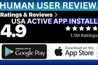 mobile app promotion 48 applesstore app install, 500 game install  app user