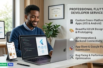 build a custom flutter app for your startup or business