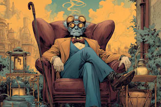 design comic book illustration with comic book illustrator