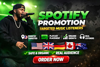 do spotify promotion to country targeted music listeners with boomplay spotify