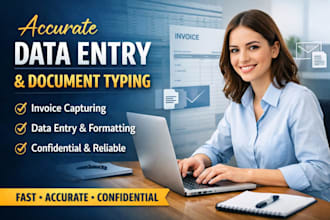 do professional data entry, web research, and typing tasks