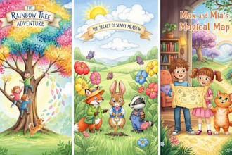 children book illustration and children book illustration