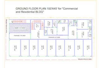 design detailed architectural floor plans and blueprints in autocad