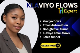 setup klaviyo email flow gohighlevel funnel klaviyo flows