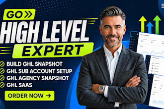 build ghl snapshot, ghl sub account setup, ghl agency snapshot, ghl saas