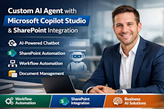 create custom ai agent with microsoft copilot studio with sharepoint integration