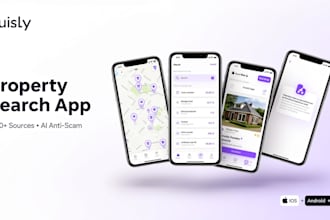 create a real estate mobile apps for property management
