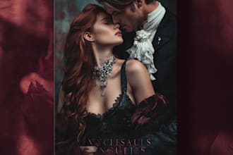 design professional romance book cover and erotic book cover design