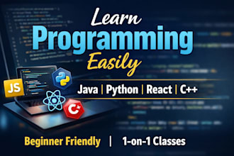 each you react, javascript, and programming from scratch