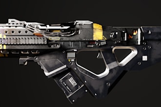 do 3d model texturing, uv mapping, and rendering ,4k quality