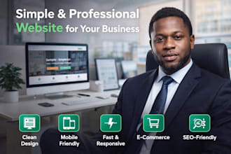 entrerprenures websites but still need professional design