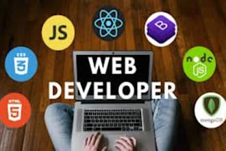 build rebuild custom website development full stack front end back end developer
