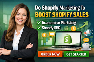 do shopify marketing to boost shopify sales ecommerce marketing and shopify SEO