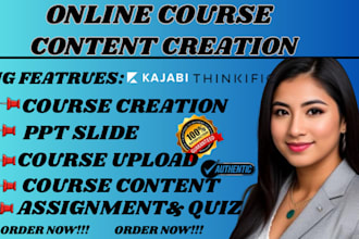 create online course content, ebook online course creation, course curriculum