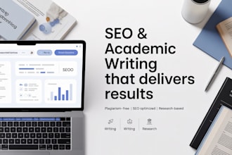 do SEO blog writing and academic research writing with plagiarism free