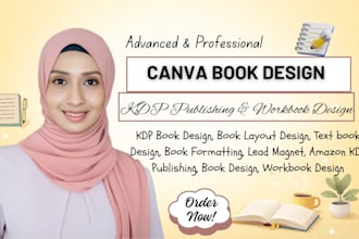 design, format educational workbook, textbook, curriculum plan, kdp book cover