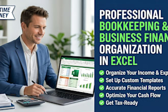 do bookkeeping and organize your business finances in excel