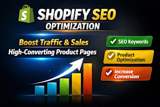 optimize your shopify products page SEO to increase traffic and conversions