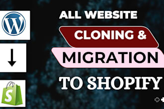 migrate and convert shopify data from wordpress godaddy to shopify