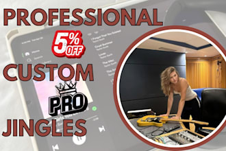 record studio quality jingles, ads, theme songs, and intros